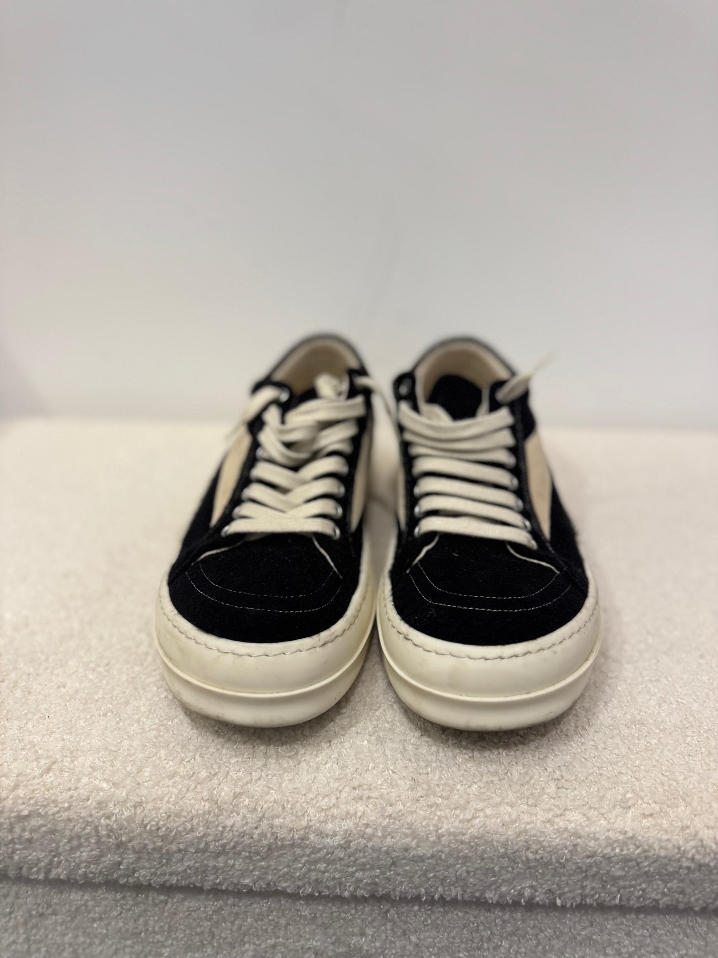 Rick Owens Vintage Sneaks Black / Milk (43)