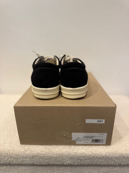Rick Owens Vintage Sneaks Black / Milk (43)