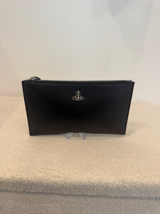 Vivienne Westwood Leather Pouch – Black