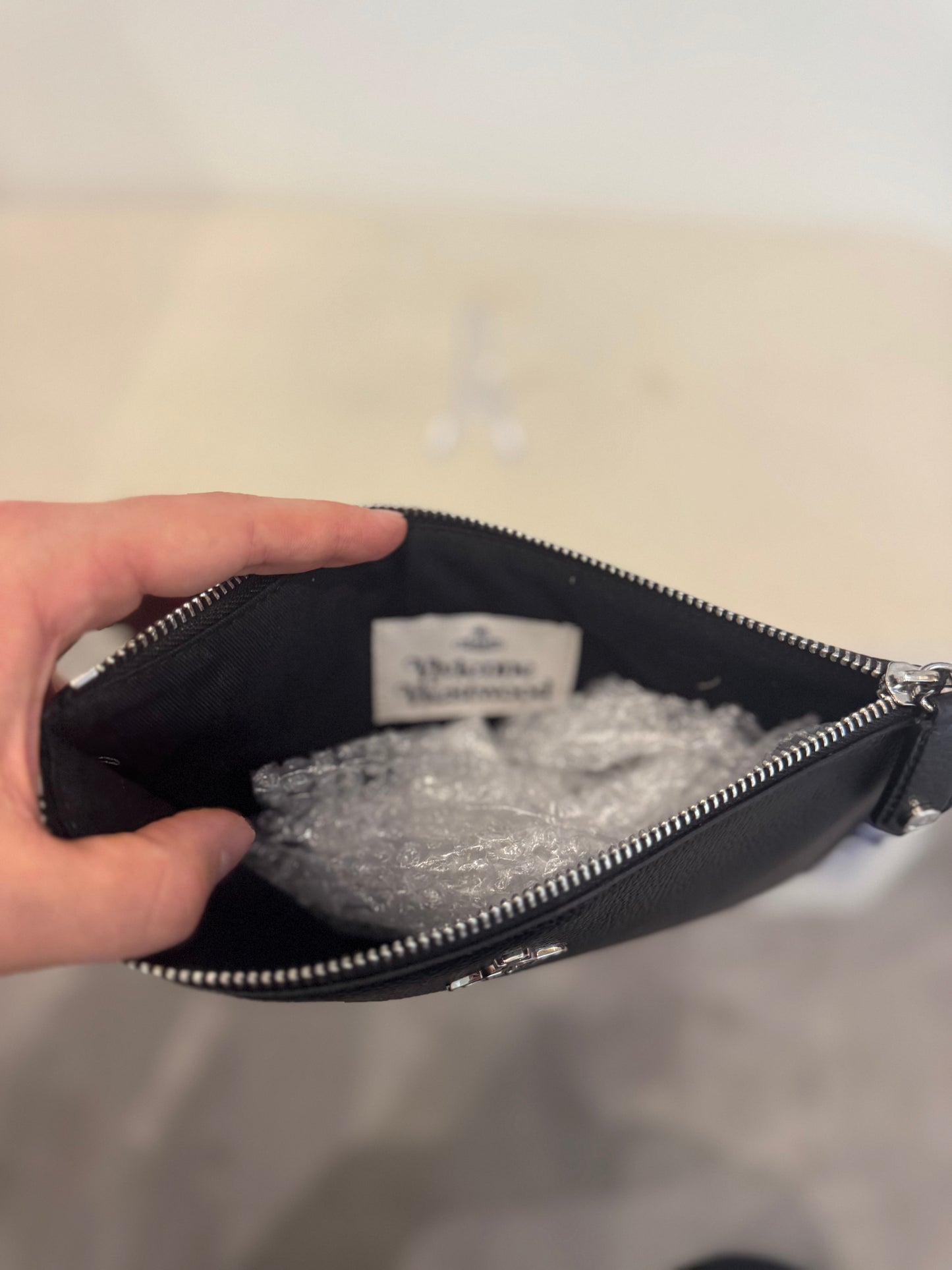 Vivienne Westwood Leather Pouch – Black