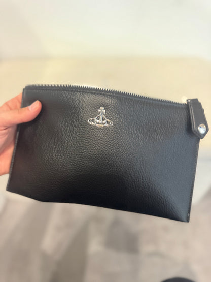 Vivienne Westwood Leather Pouch – Black