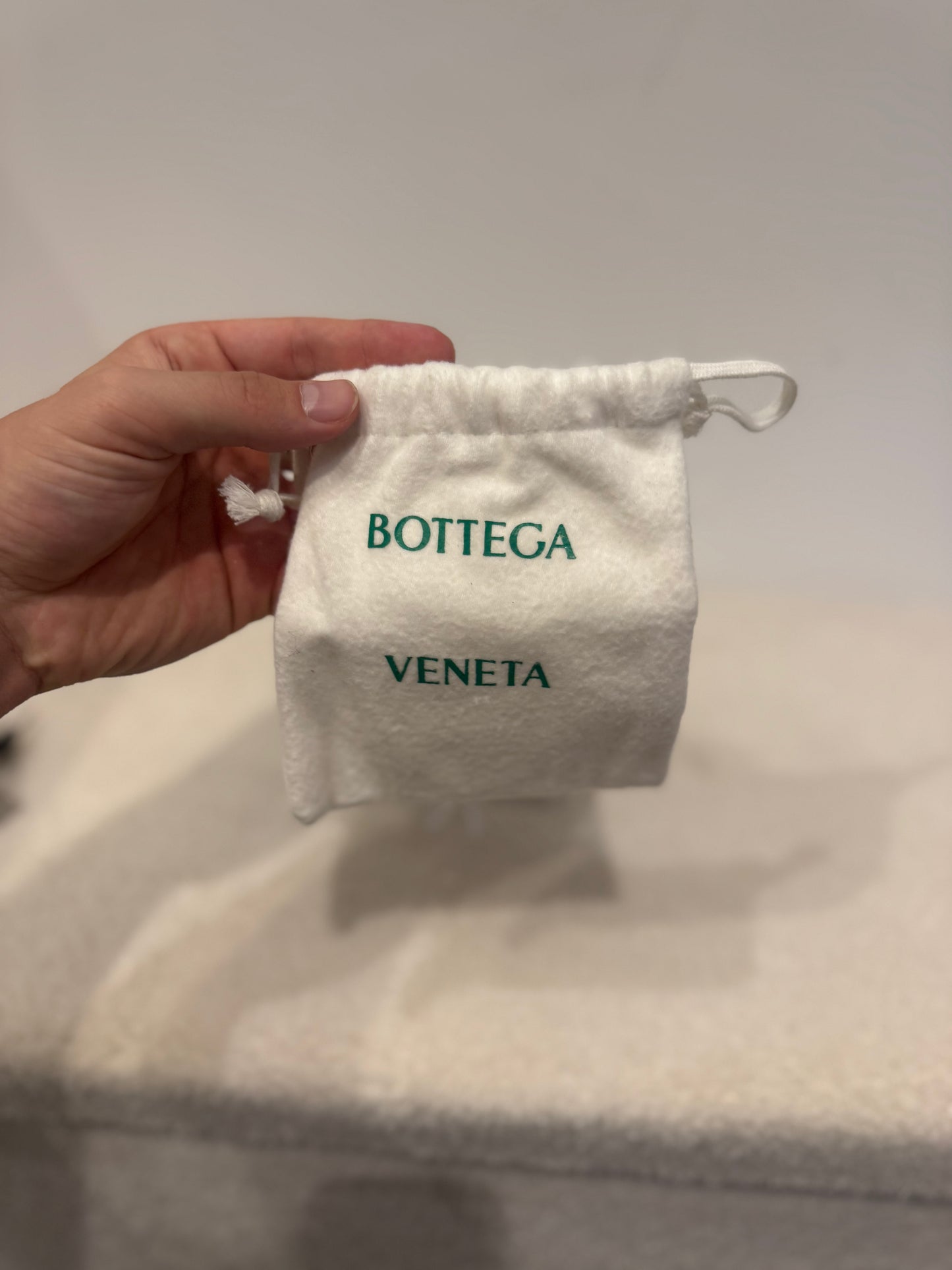 Bottega Veneta Intrecciato Card Holder – White