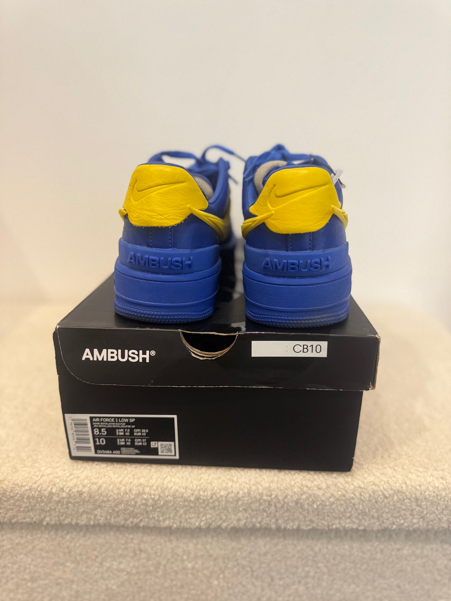 Nike Air Force 1 Low SP × AMBUSH « Game Royal » (42)