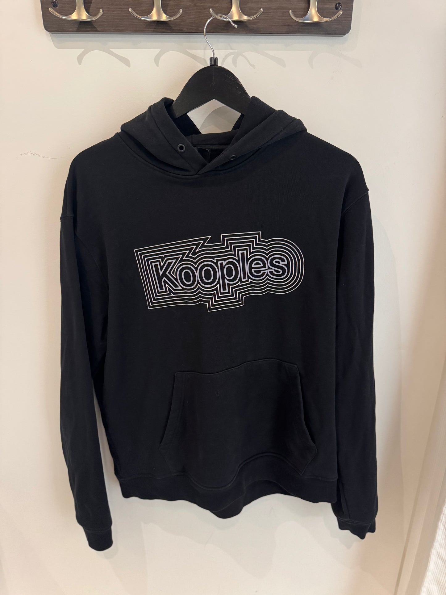 The Kooples Logo Hoodie Black (L)