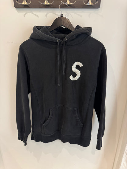 Supreme S Logo Hoodie Black (M)