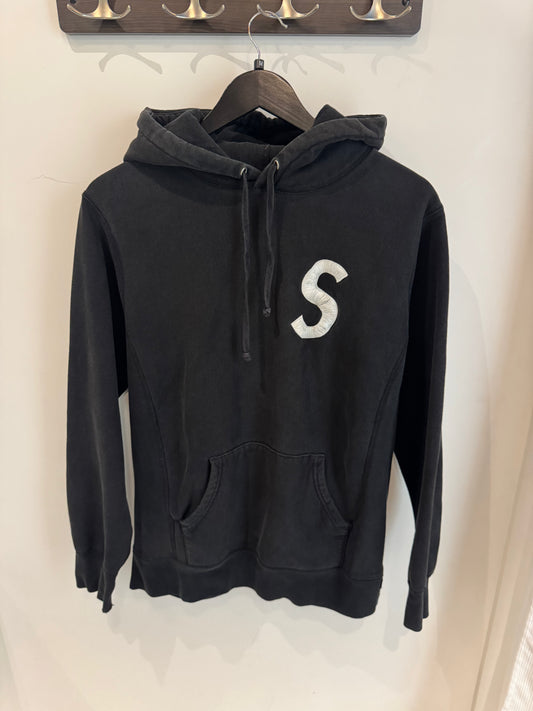 Supreme S Logo Hoodie Black (M)