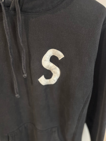 Supreme S Logo Hoodie Black (M)