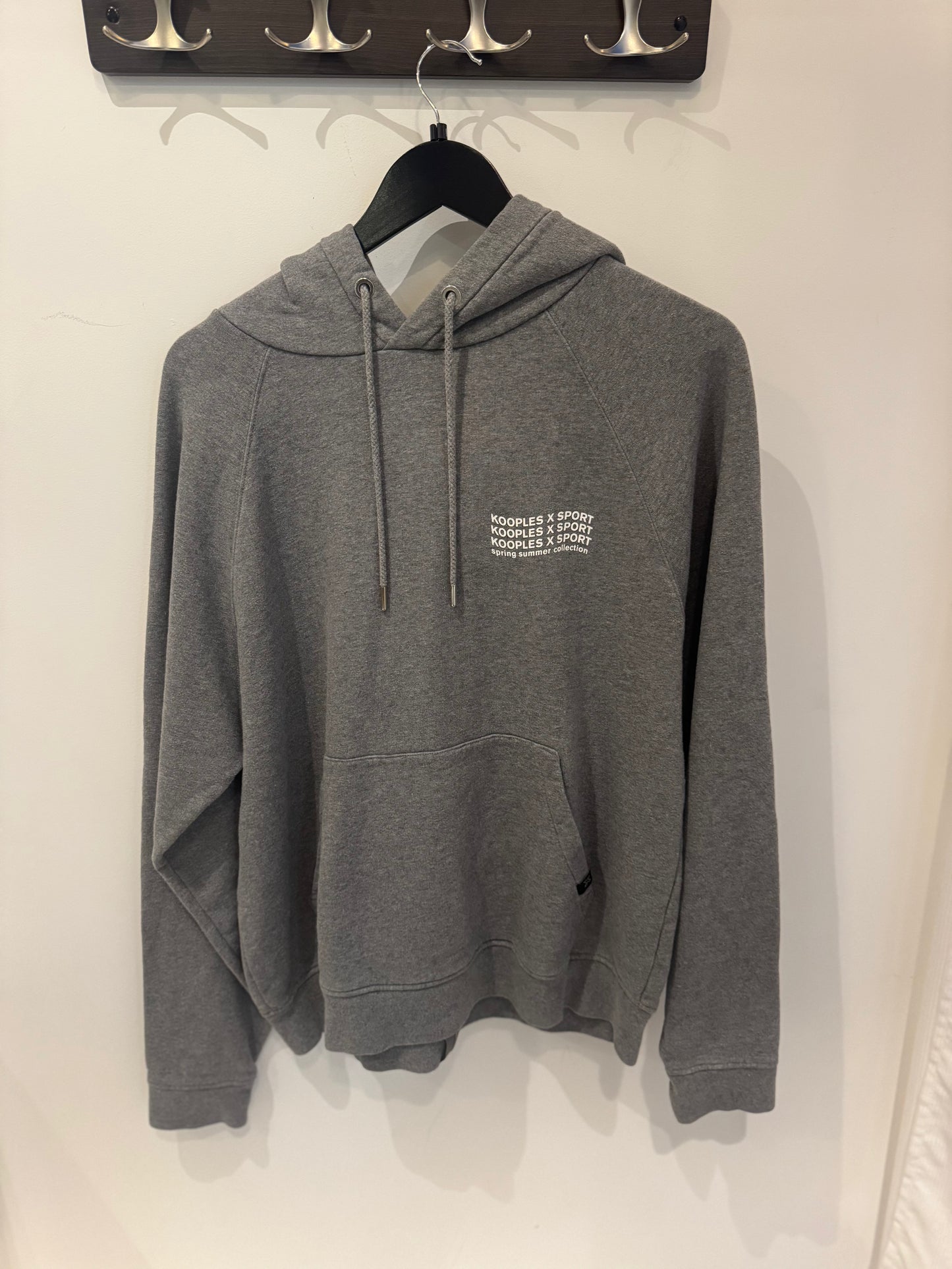 The Kooples Sport Hoodie Grey (M)