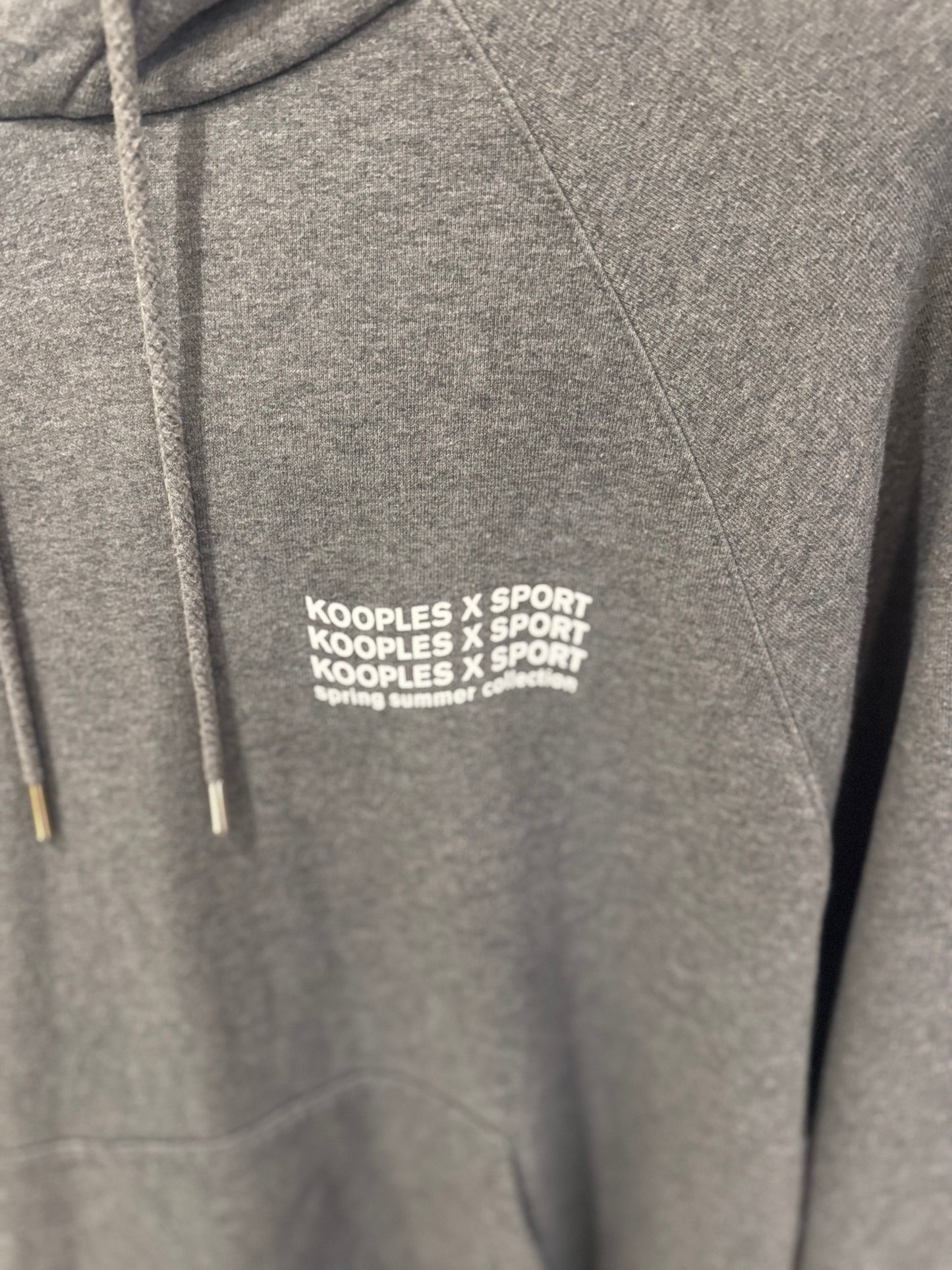 The Kooples Sport Hoodie Grey (M)