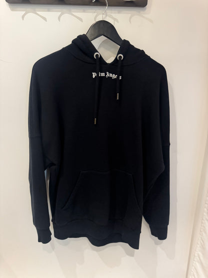 Palm Angels Logo Hoodie Black (XS fit L)