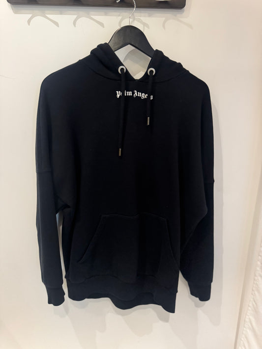 Palm Angels Logo Hoodie Black (XS fit L)