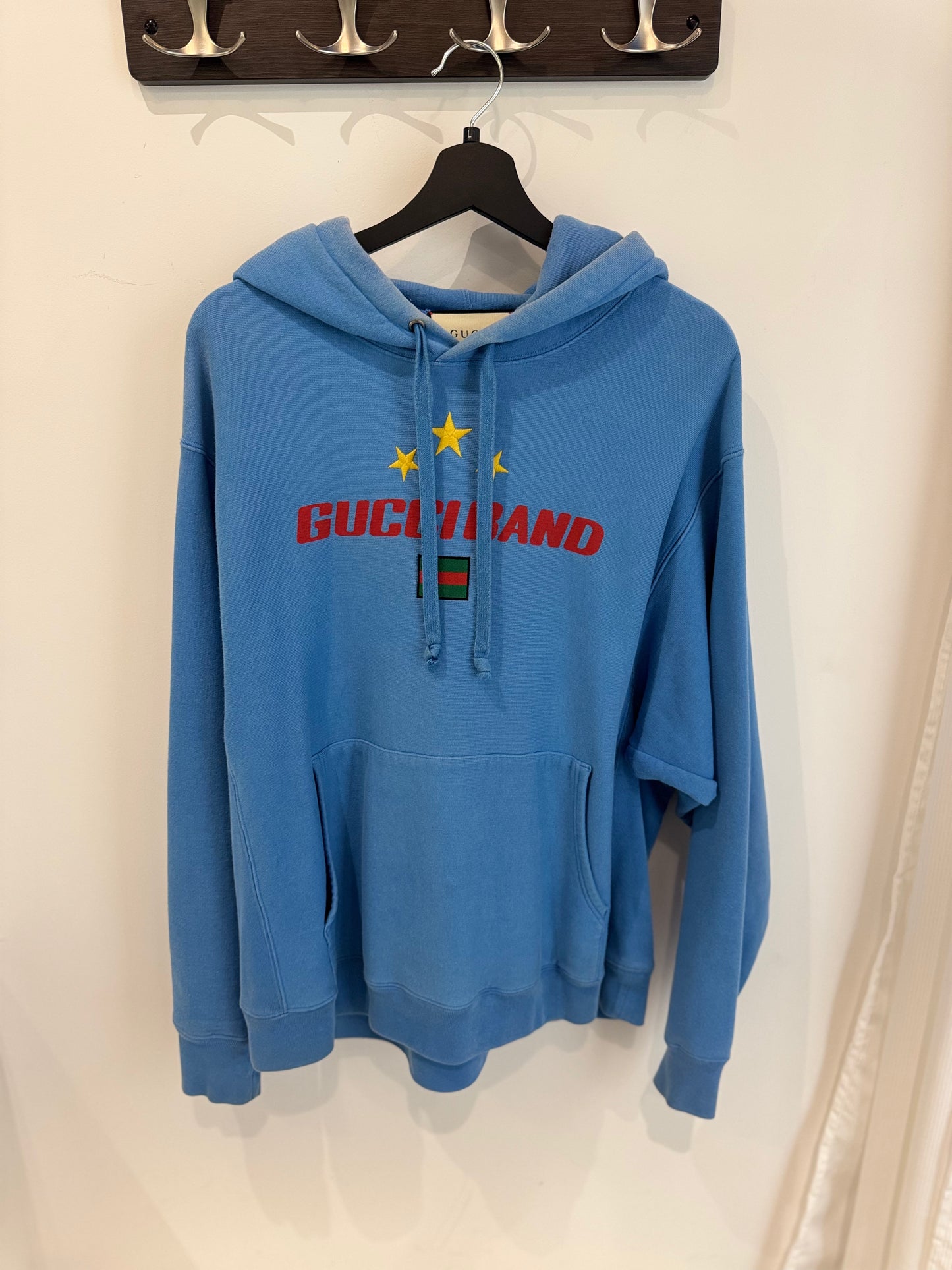 Gucci « Gucci Band » Hoodie « Blue » (L)