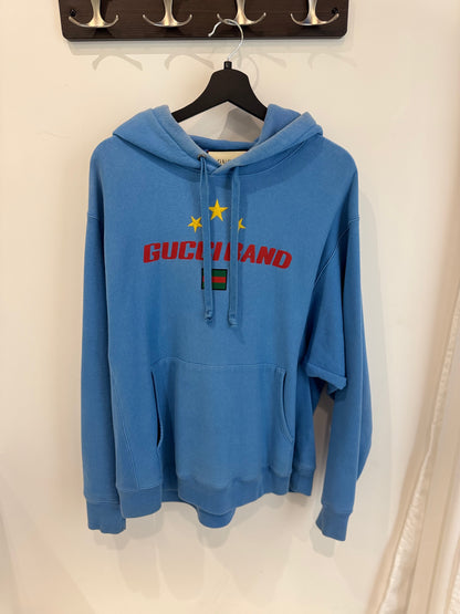 Gucci « Gucci Band » Hoodie « Blue » (L)