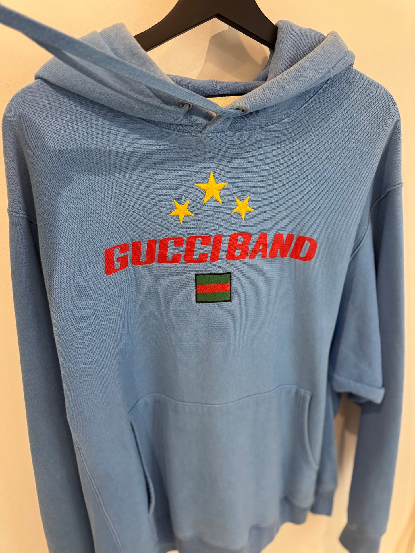 Gucci « Gucci Band » Hoodie « Blue » (L)