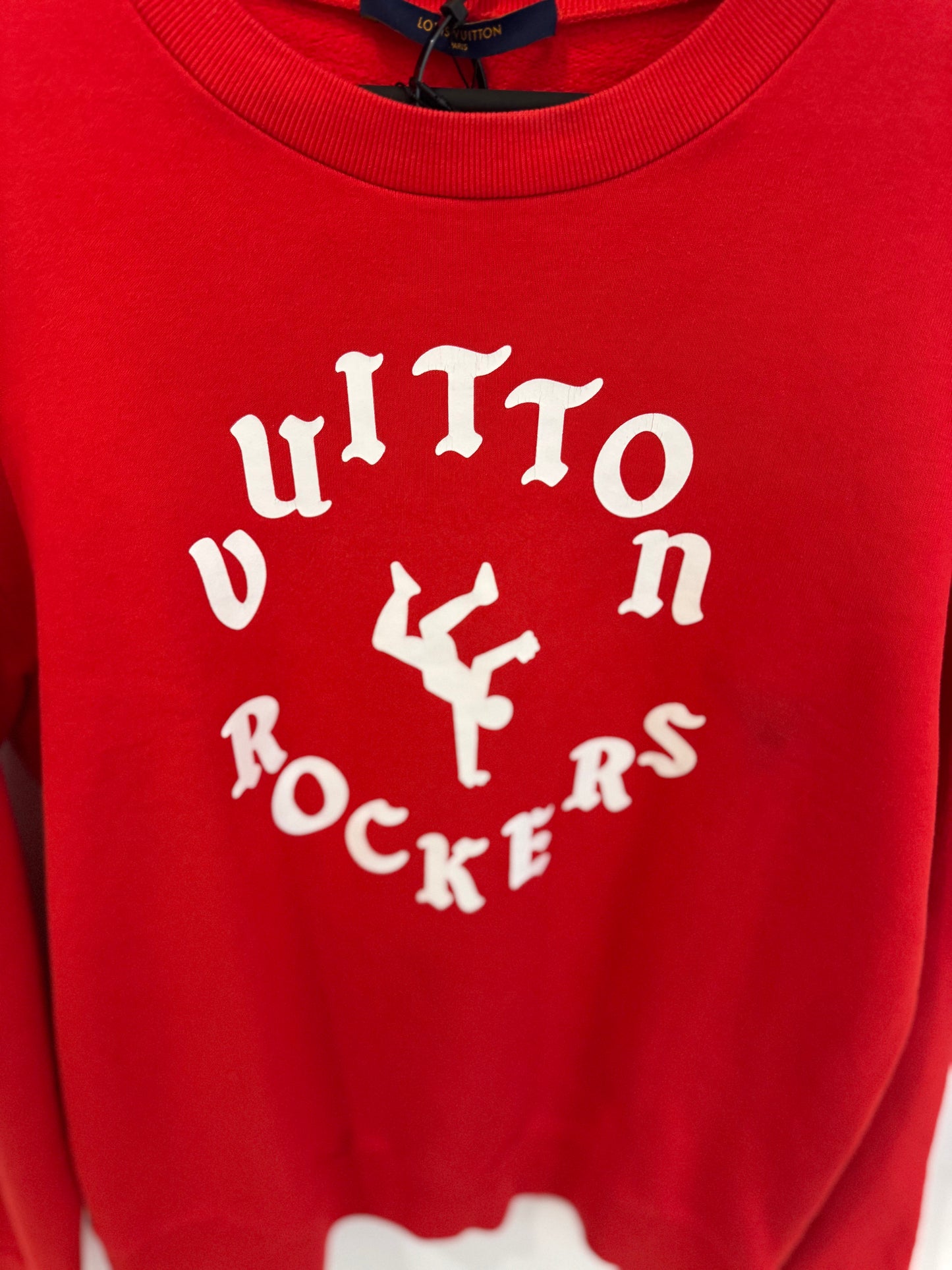Louis Vuitton « Vuitton Rockers » Sweatshirt « Red » (M)