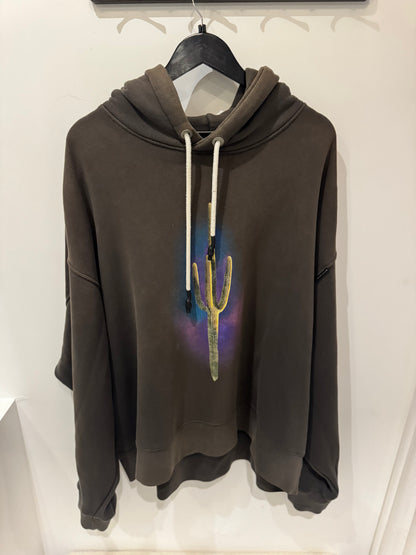 Hoodie Palm Angels « Cactus » – Marron (XL)