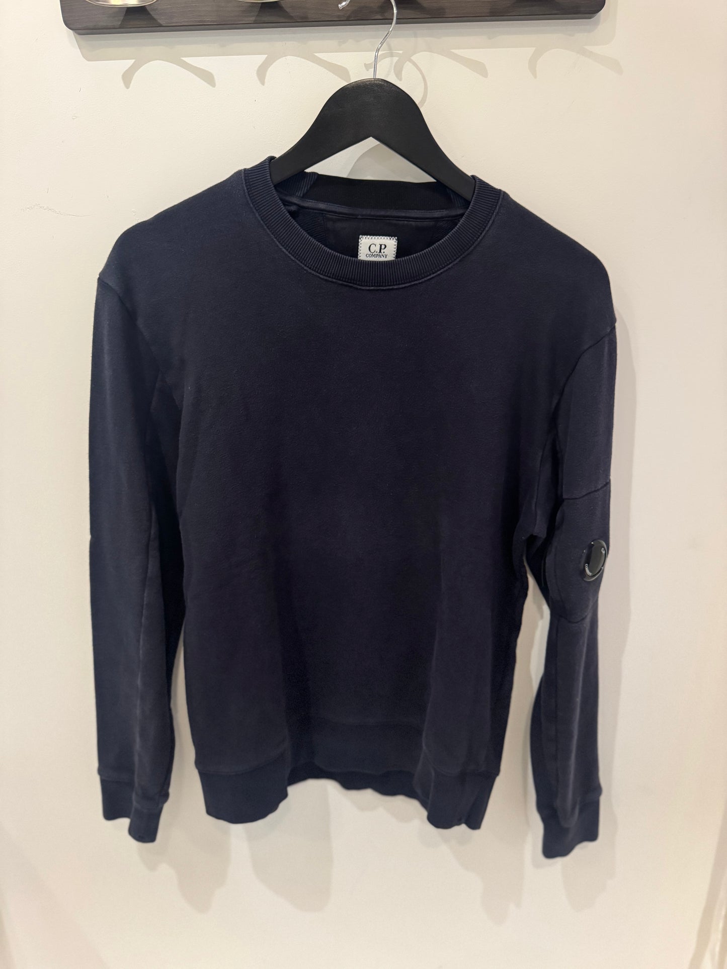 C.P. Company Sweat Lens Bleu Marine (M)
