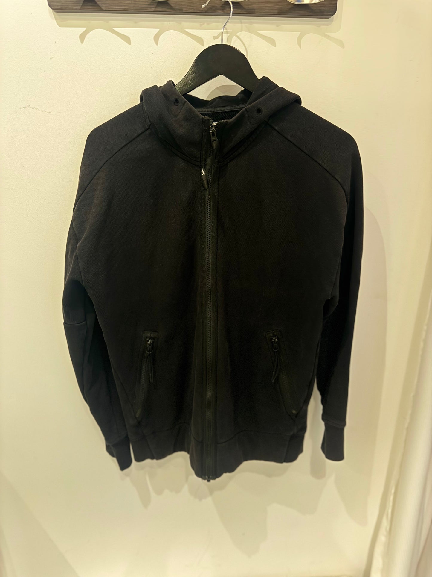. C.P. Company Hoodie Zippé Noir (M)