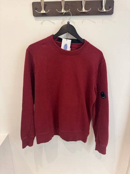 C.P. Company Sweat Lens Bordeaux (M)