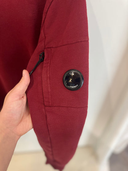 C.P. Company Sweat Lens Bordeaux (M)