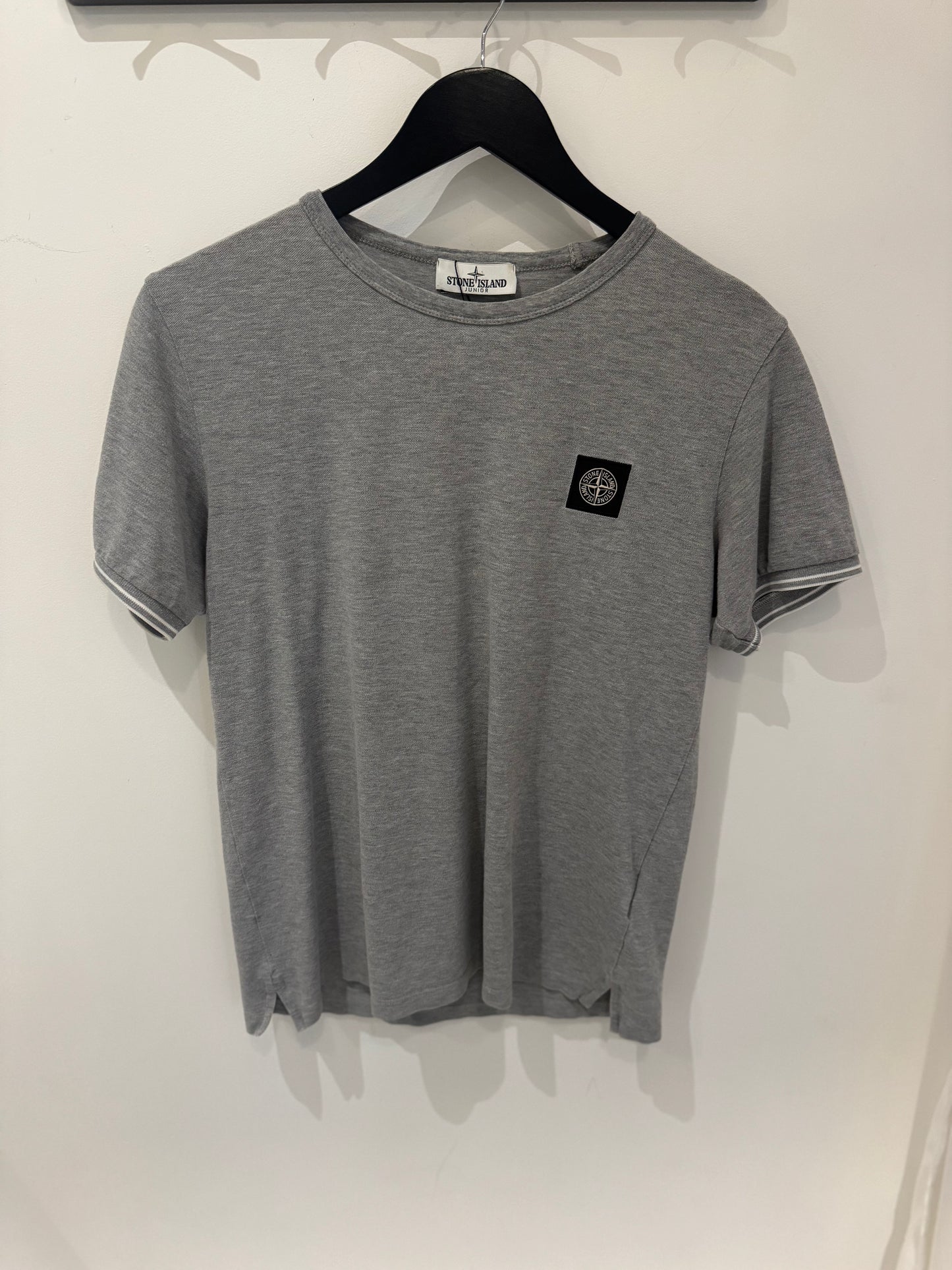 Stone Island Junior T-Shirt Gris (XS/S)