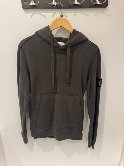 Stone Island Hoodie Gris Anthracite (S)