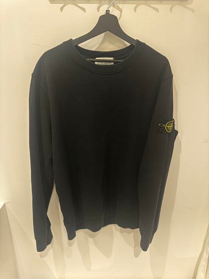 Stone Island Sweat Col Rond Noir (XL)