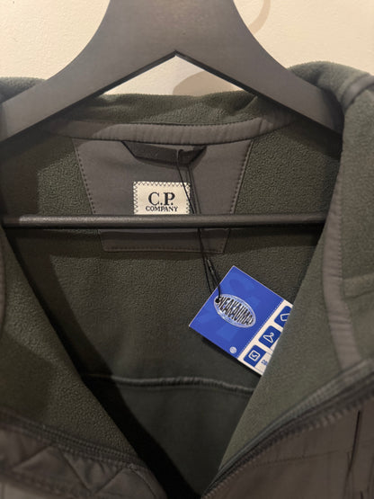 C.P. Company Softshell à Capuche Gris Anthracite (XL)