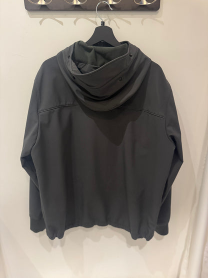 C.P. Company Softshell à Capuche Gris Anthracite (XL)