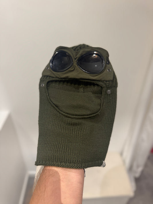 C.P. Company Cagoule à Lunettes Goggle Kaki