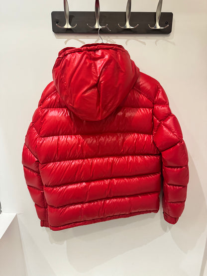 Moncler Maya Doudoune à capuche – Rouge (M)