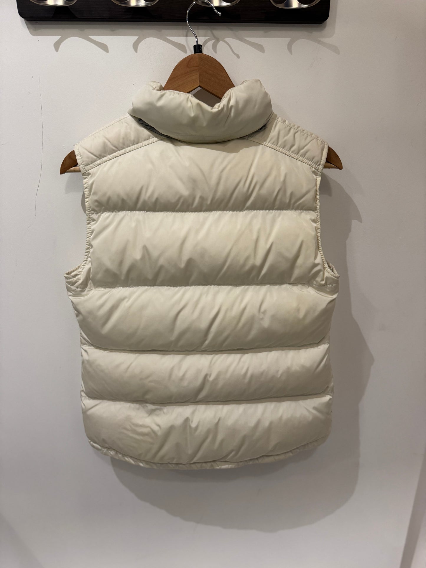 Doudoune Prada sans manches blanche / écrue (S)