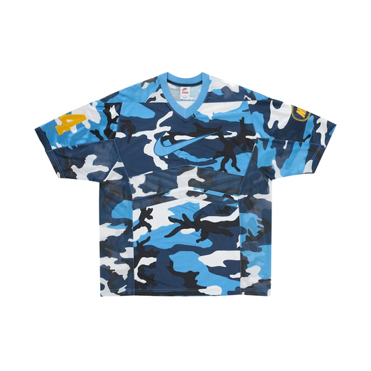 Supreme Nike Football Jersey Blue Camo