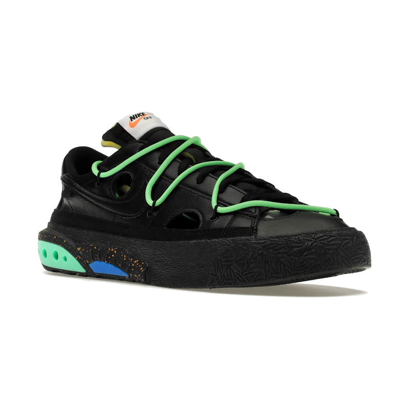 Nike Blazer Low Off-White Black Electro Green