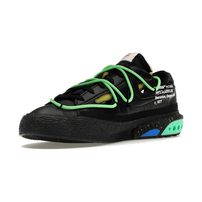 Nike Blazer Low Off-White Black Electro Green