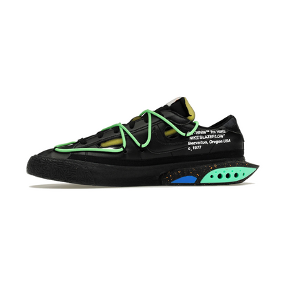 Nike Blazer Low Off-White Black Electro Green