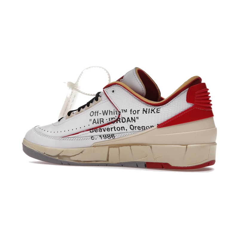 Air Jordan 2 Retro Low SP Off-White White Red (42,5)
