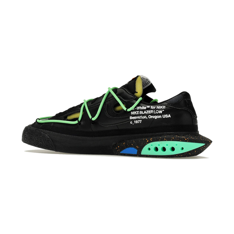Nike Blazer Low Off-White Black Electro Green