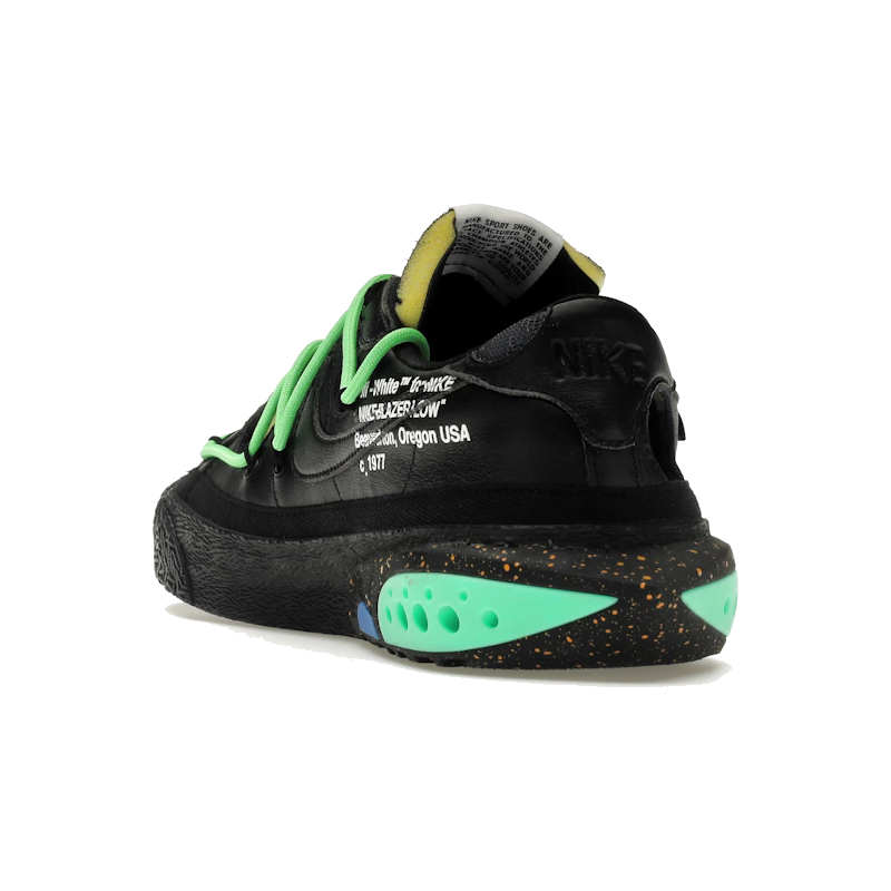Nike Blazer Low Off-White Black Electro Green