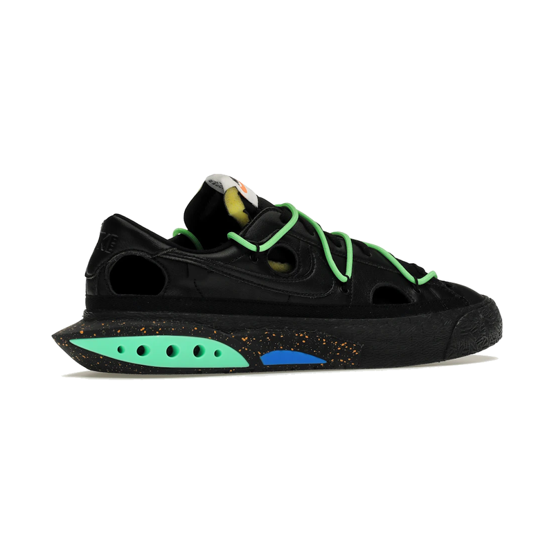Nike Blazer Low Off-White Black Electro Green